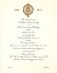 50th Anniversary Celebration - Invitation by Fordham Law School