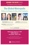 The Global Metropolis: Power & Policy in the 21st Century by Maloney Library, Fordham University School of Law; David J. Goodwin; Geeta Tewari; Nestor Davidson; and Annika Hinze