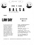 Law Day Invitation by Black American Law Students Association, Fordham University School of Law