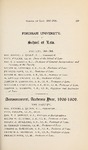Bulletin of Information 1907-1908 by Fordham Law School