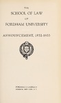 Bulletin of Information 1932-1933