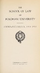 Bulletin of Information 1934-1935