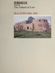 Bulletin of Information 1986-1987