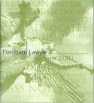 Fordham Lawyer, Vol. 6 No. 1 - Summer 2001