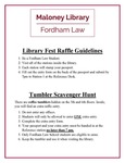 Guidelines by Maloney Library, Fordham University School of Law