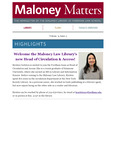 April 2026 by Maloney Library, Fordham University School of Law