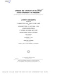 Ensuring the Continuity of the United States Government: the Presidency: Joint Hearing Before the Committee on the Judiciary and Committee on Rules and Administration, Senate, 108th Congress