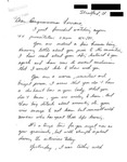 Letter from a Connecticut Supporter to Geraldine Ferraro