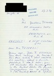 Letter from a German Supporter to Geraldine Ferraro