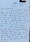 Letter from a Supporter in New Zealand to Geraldine Ferraro