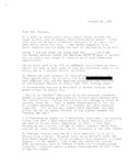 Letter from a Mexican Supporter to Geraldine Ferraro