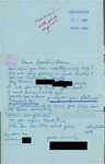 Letter from a Korean Supporter to Geraldine Ferraro by Geraldine Ferraro