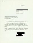 Letter from a Canadian Supporter to Geraldine Ferraro