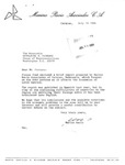 Letter from Marino Recio to Geraldine Ferraro