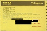 Telegram from a New York Supporter to Geraldine Ferraro