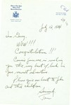 Letter from Thomas Duffy, New York State Special Prosecutor, to Geraldine Ferraro