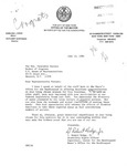 Letter from G. Robert Hodge, New York City Disability Rights Officer, to Geraldine Ferraro