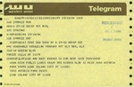 Telegram from Joan Rech, Public Lands Chair for the New York State Sierra Club, to Geraldine Ferraro