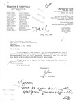 Letter from John Lindsay to Geraldine Ferraro by John Lindsay and Geraldine Ferraro