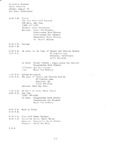 Staff Schedule, San Jose, California, August 13-14, 1984