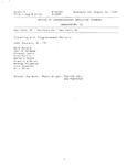 Campaign Schedule, New York-New Jersery, August 26, 1984: Draft 2